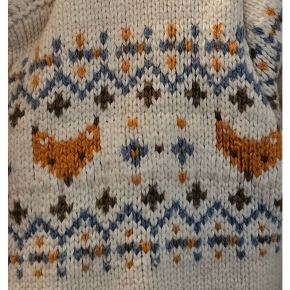 Sergent Major Cardigan – Size 24 Months – Fox Knit Warm Neutrals - Picture 6 of 8